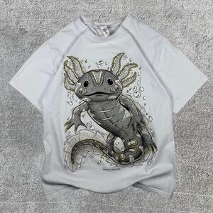 Cancun Mexico Axolotl Graphic Short Sleeve Tee Men’s Large